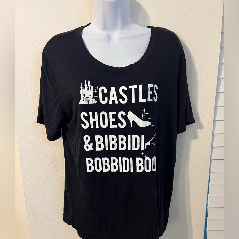 Disney Black and White Heels